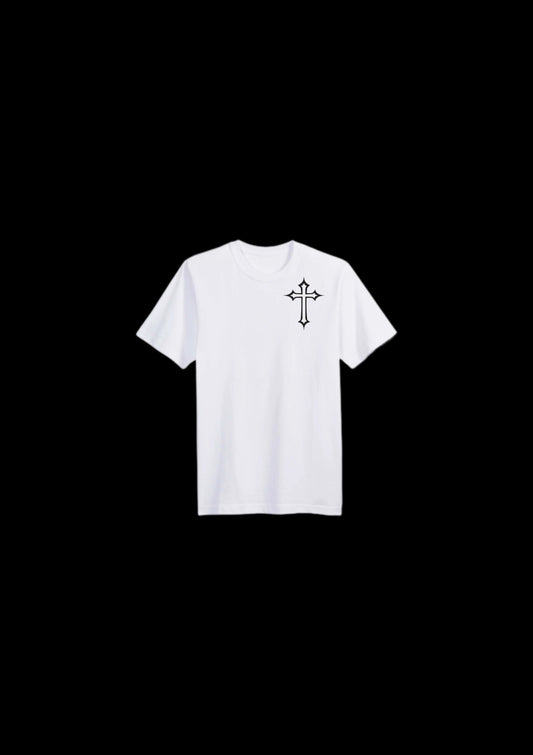 White Cross Tee